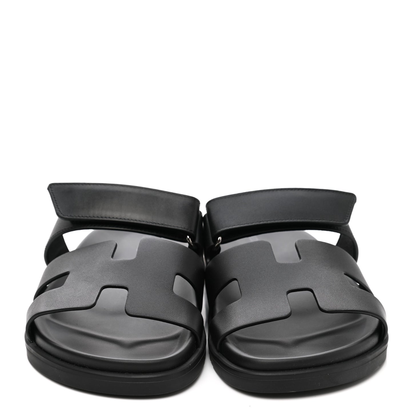 Calfskin Womens Chypre Sandals 38 Black