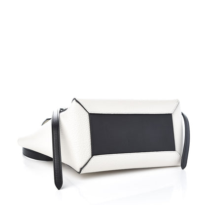 Celine Bullhide Micro Belt Bag Black White 4 of 7