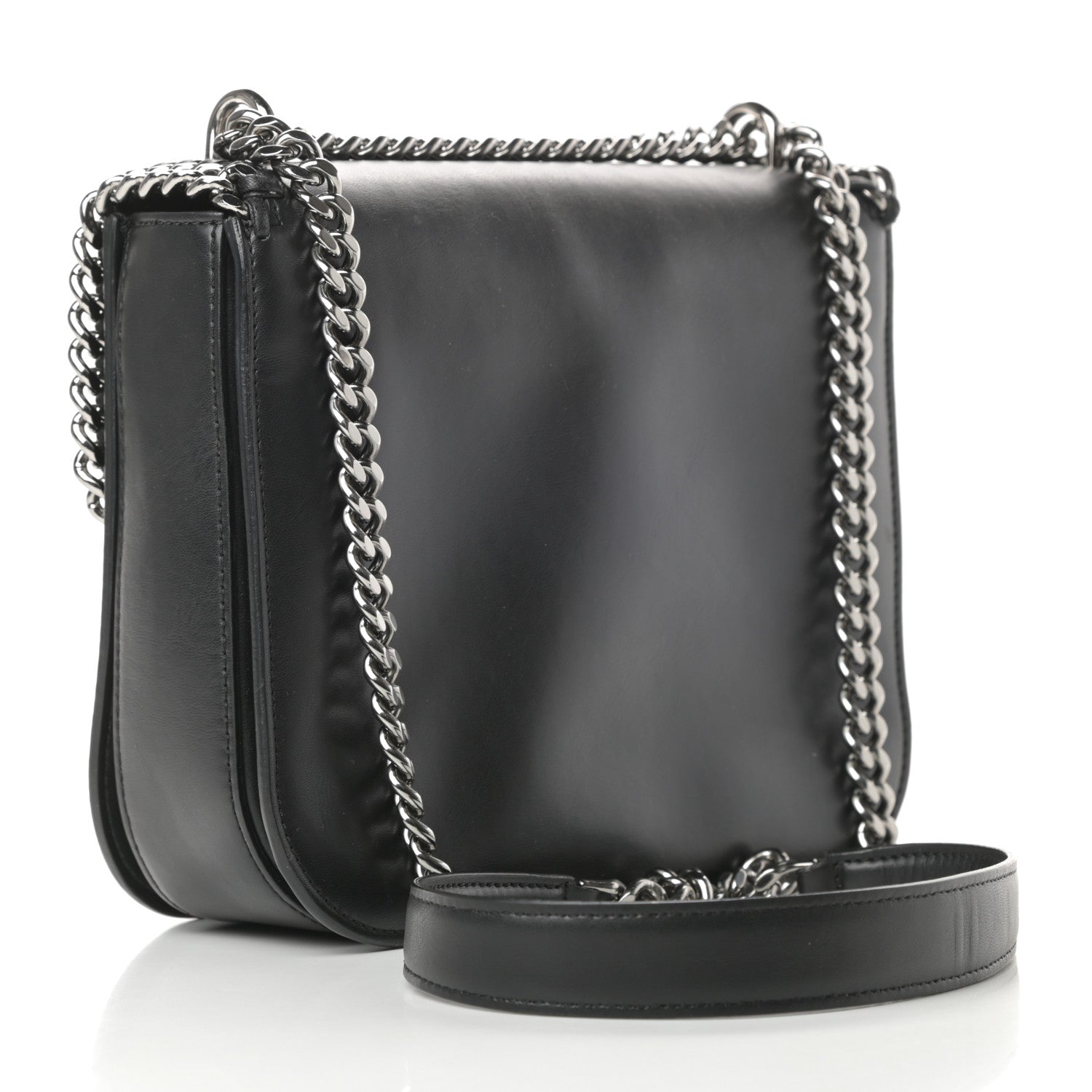 Stella McCartney Eco Alter Nappa Falabella Box All Is Love Shoulder Bag Black 3 of 15