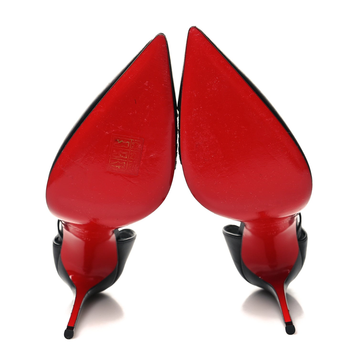 Christian Louboutin Nappa Antinorina 100 Sandals 36 Black 5 of 7