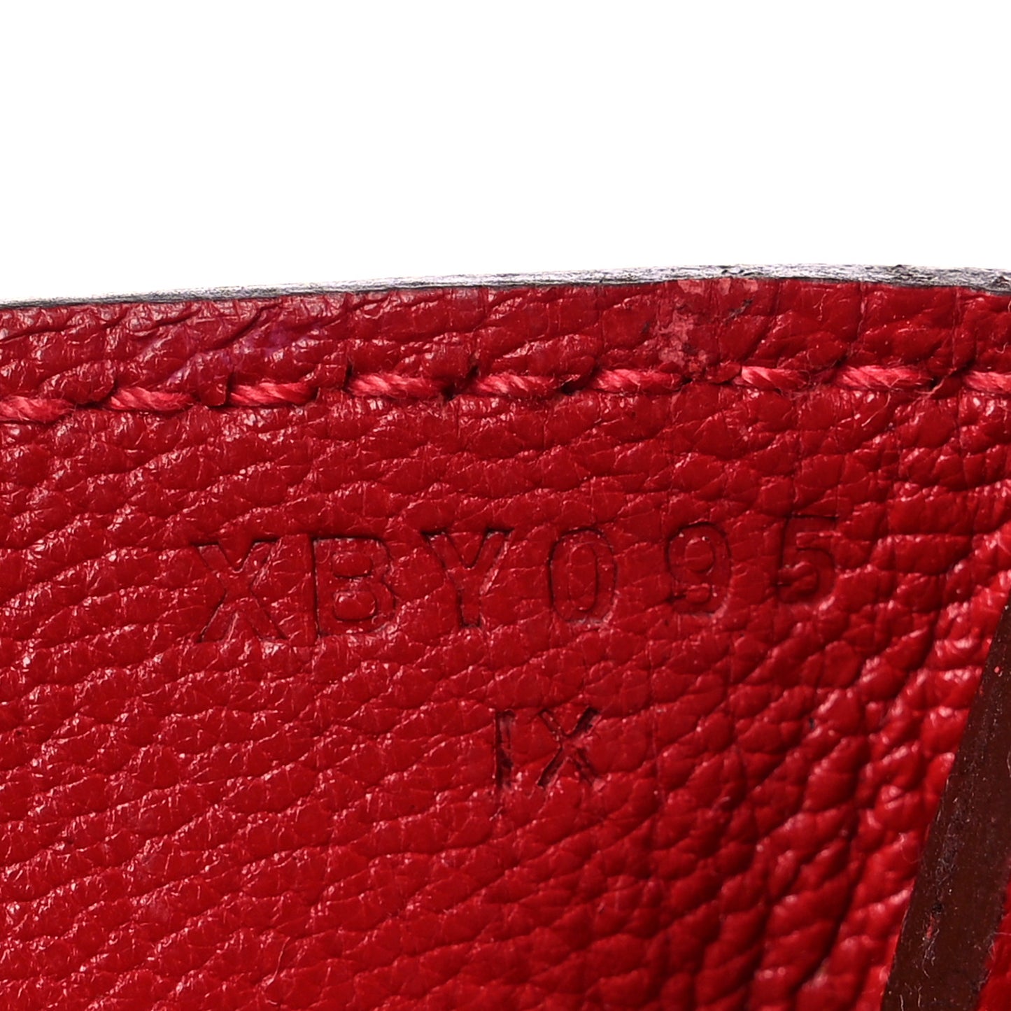 Epsom Birkin 30 Rouge Casaque