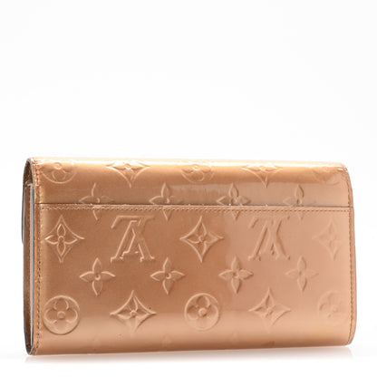 Louis Vuitton Vernis Sarah Wallet NM Mordore 3 of 14