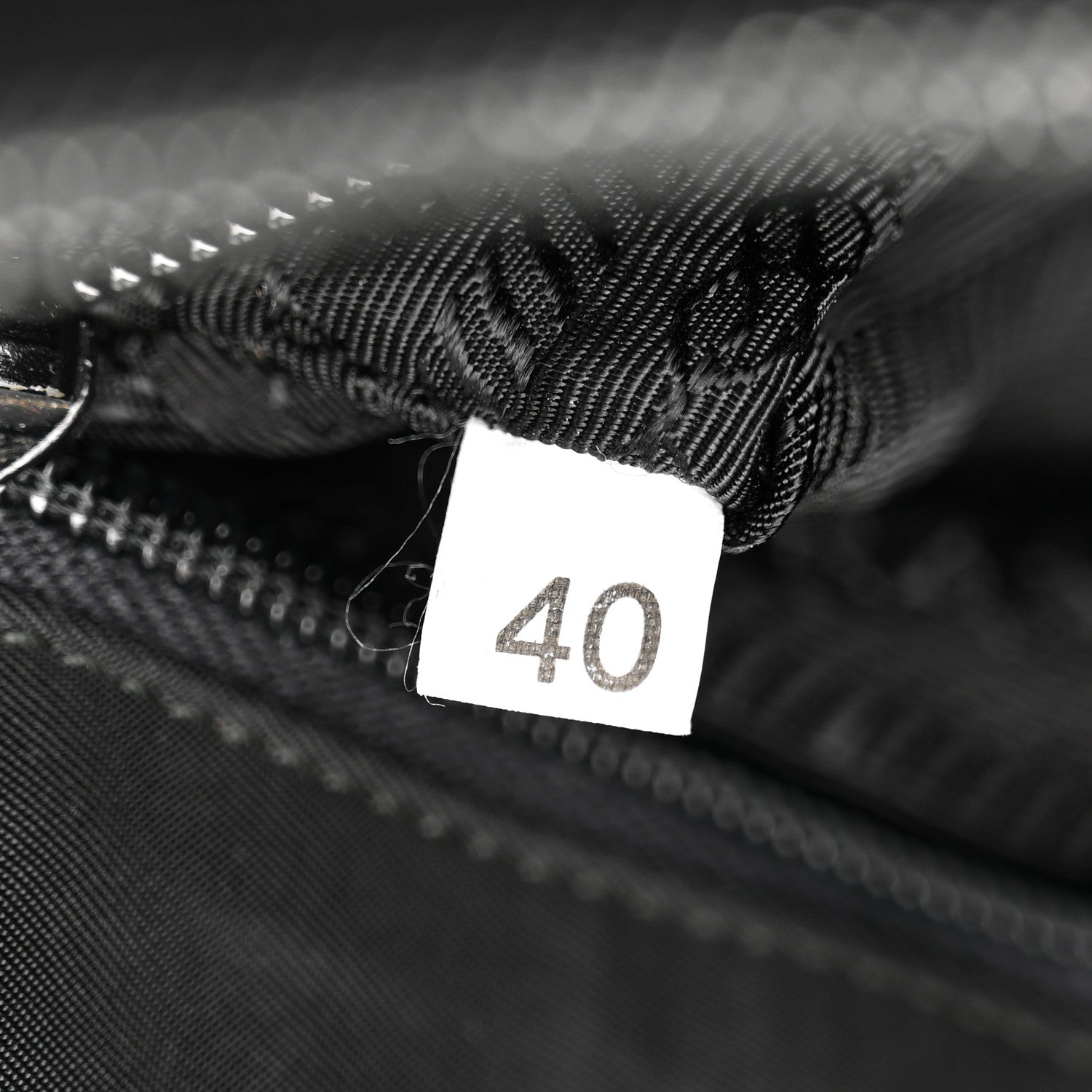 Prada Tessuto Nylon Acciaio Chain Shoulder Bag Black 7 of 15