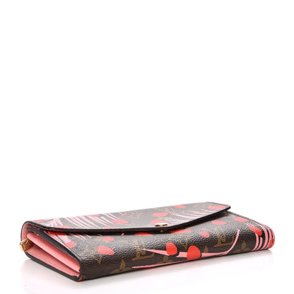 Louis Vuitton Monogram Jungle Dots Sarah Wallet Sugar Pink Poppy 4 of 8