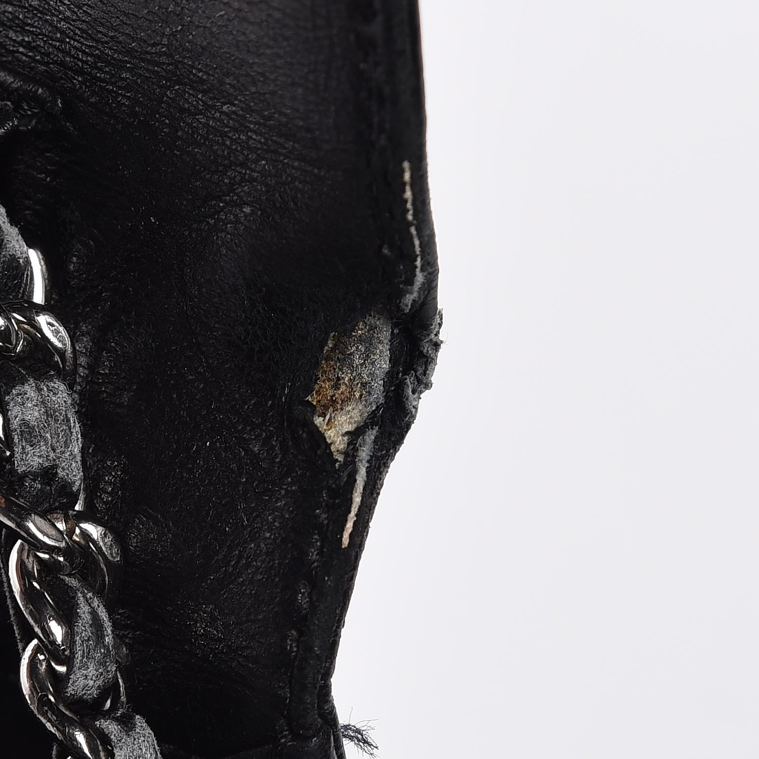 Chanel Caviar CC Wallet on Chain Black 12 of 15