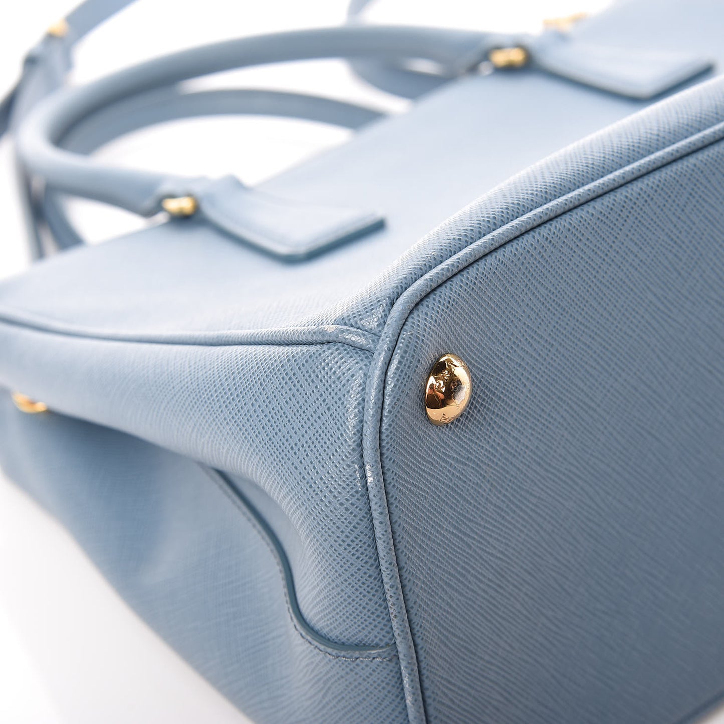 Saffiano Small Galleria Double Zip Tote Aviazione