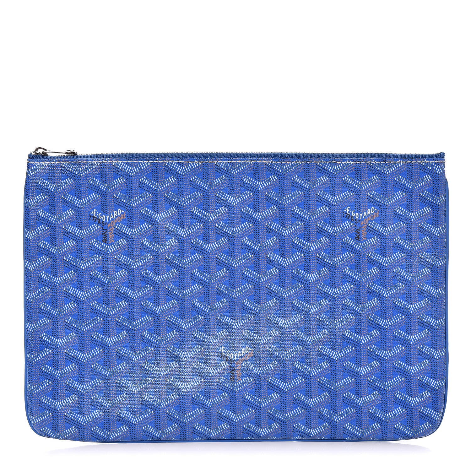 Goyard Goyardine Senat Pochette MM Sky Blue 1 of 9