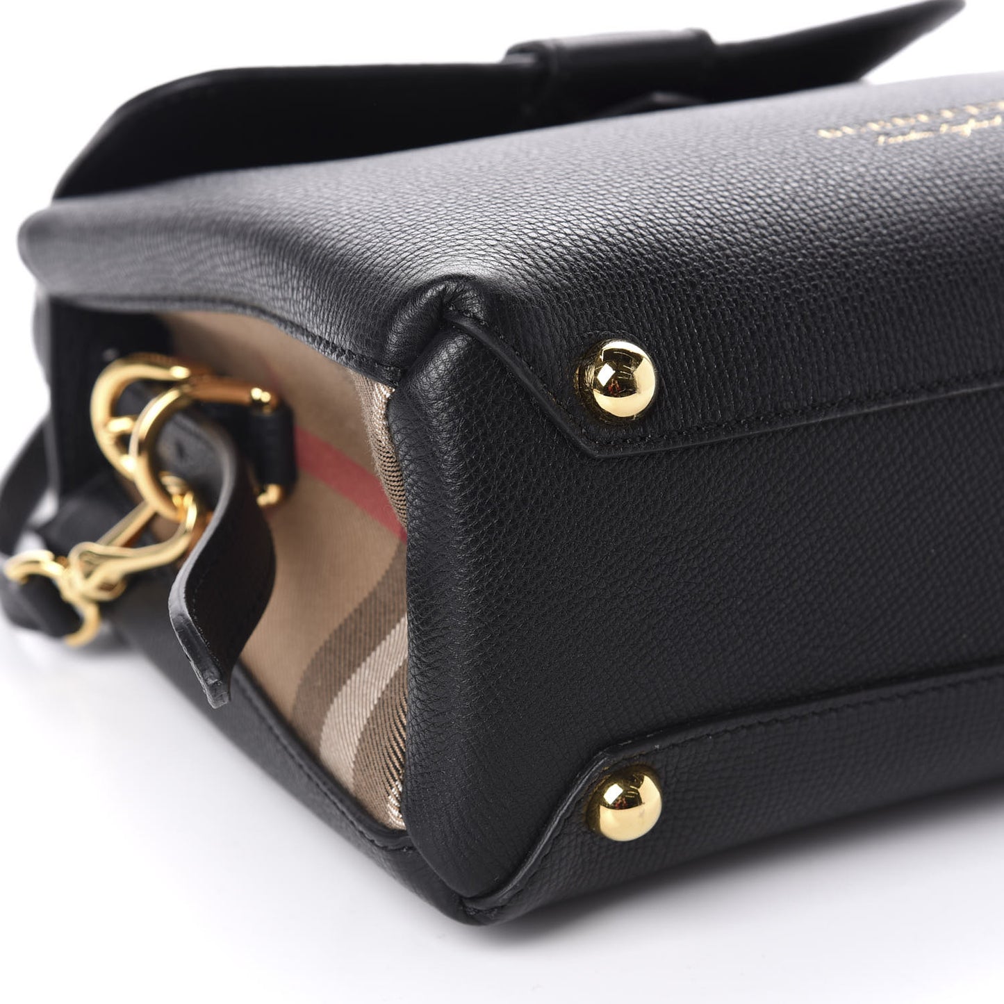 Derby Calfskin House Check Small Camberley Black