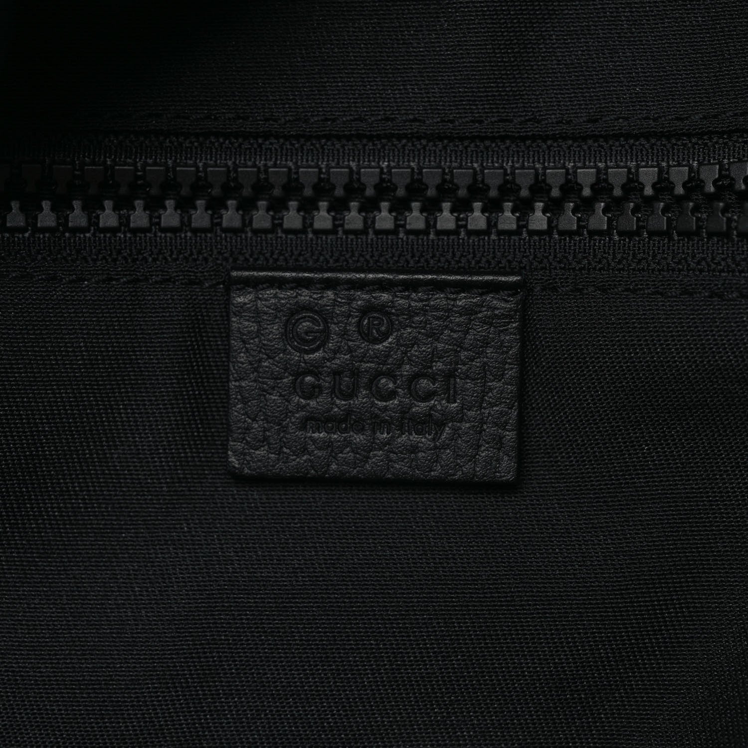 Gucci Nylon Monogram Slim Backpack Black 6 of 8