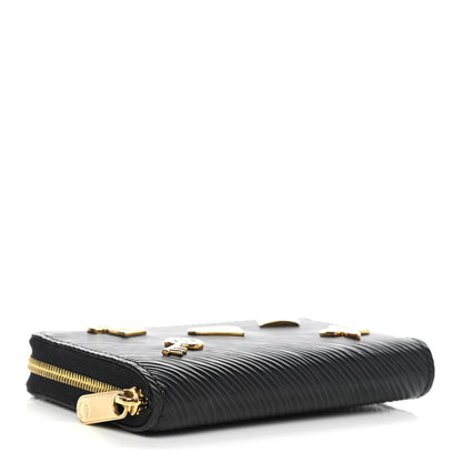 Louis Vuitton Epi Love Lock Zippy Coin Purse Black 4 of 9