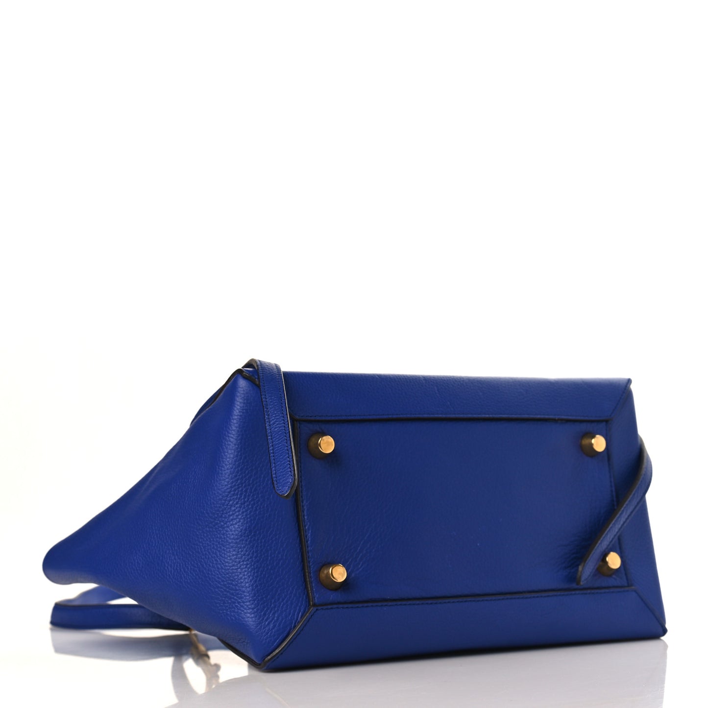 Grained Calfskin Mini Belt Bag Indigo