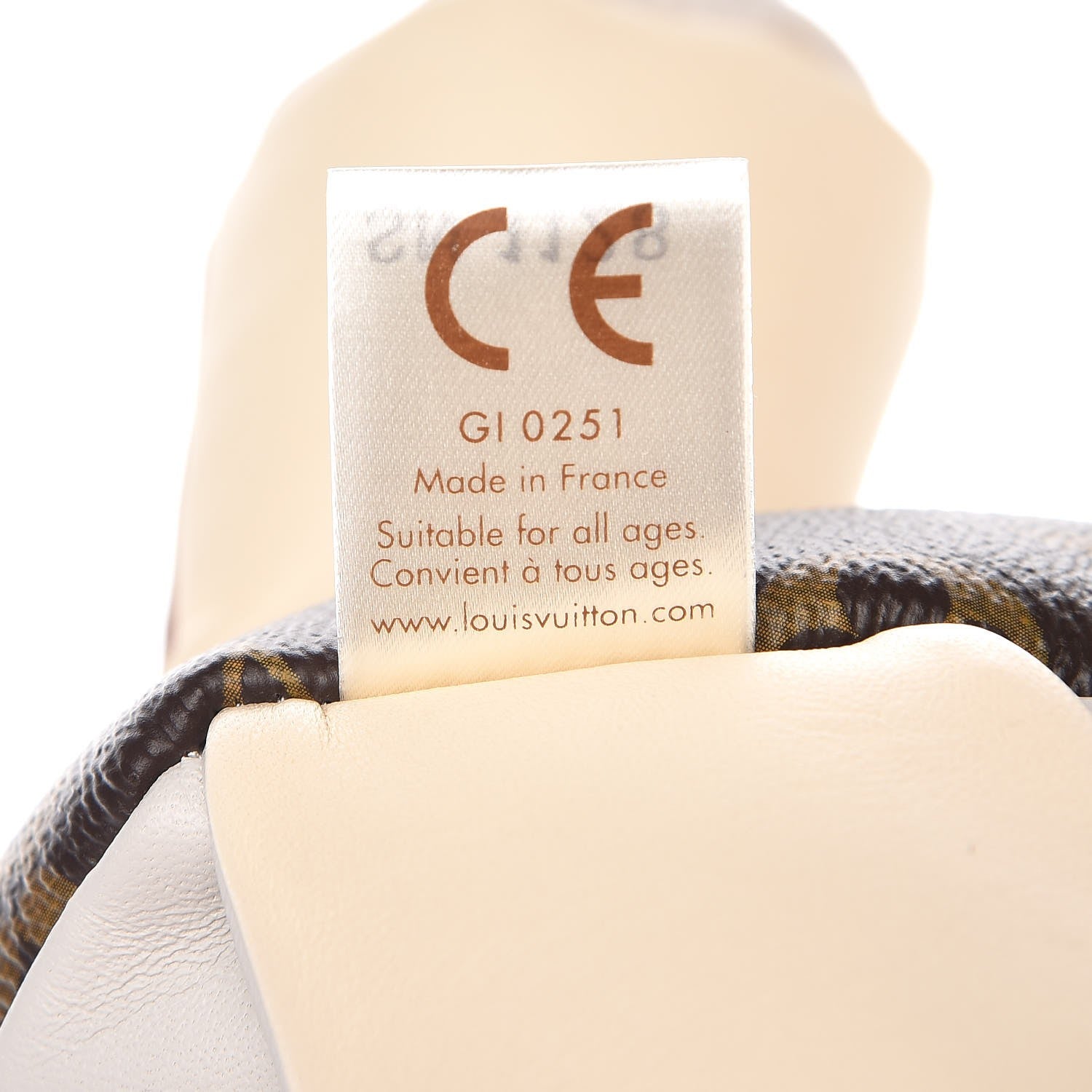 Louis Vuitton Calfskin Monogram Doudou Oscar Dog Beige 10 of 11