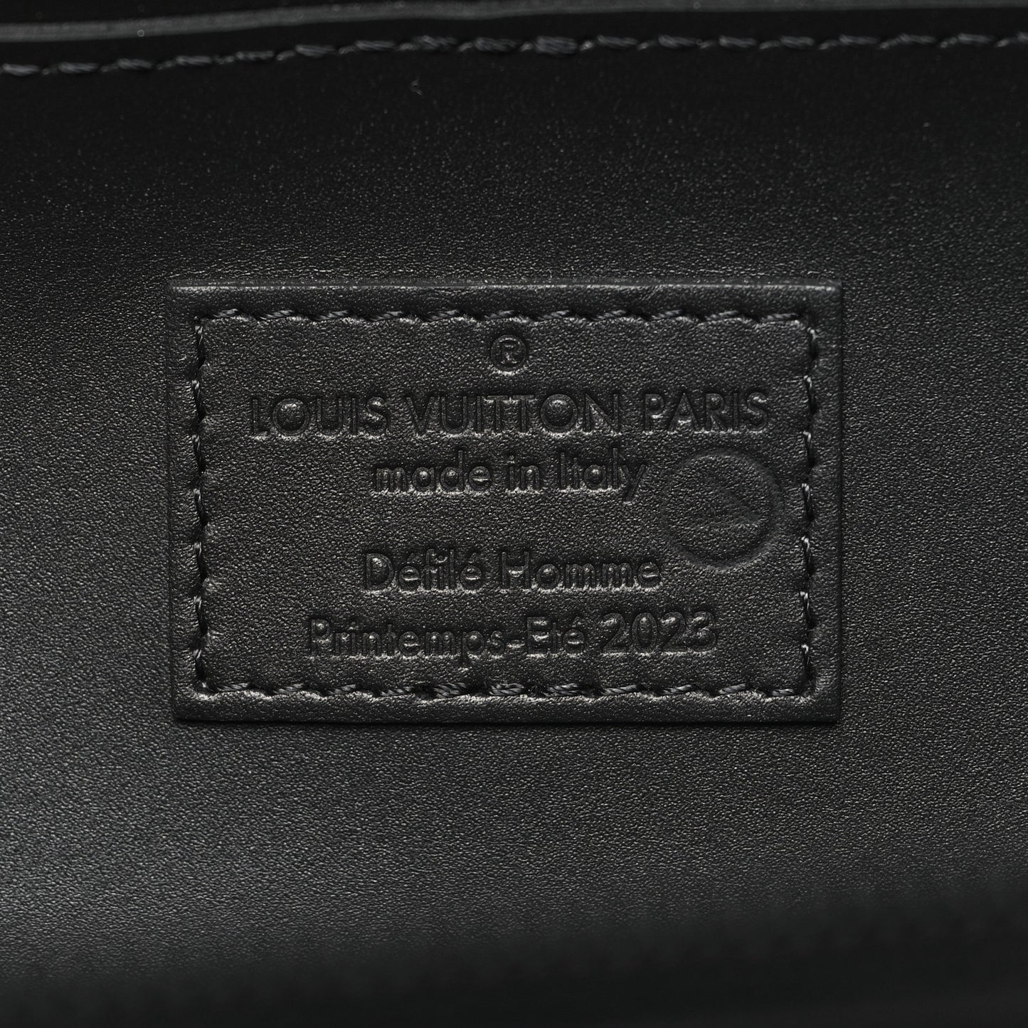 Debossed Monogram Future Trunk White
