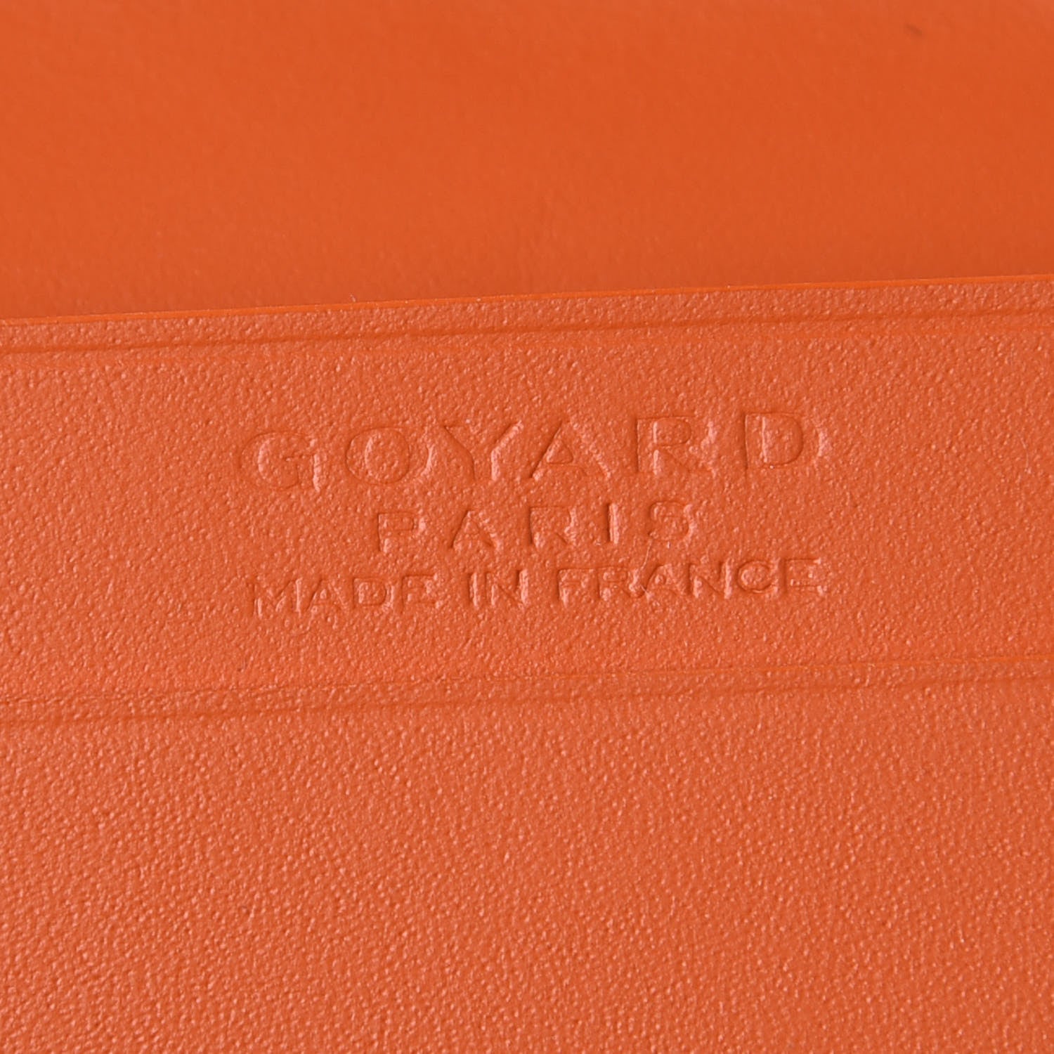 Goyard Goyardine Business Card Holder Orange 8 of 9