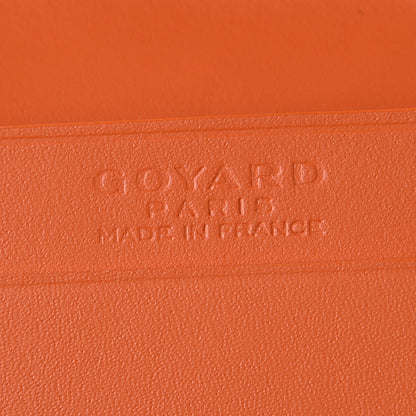 Goyard Goyardine Business Card Holder Orange 8 of 9
