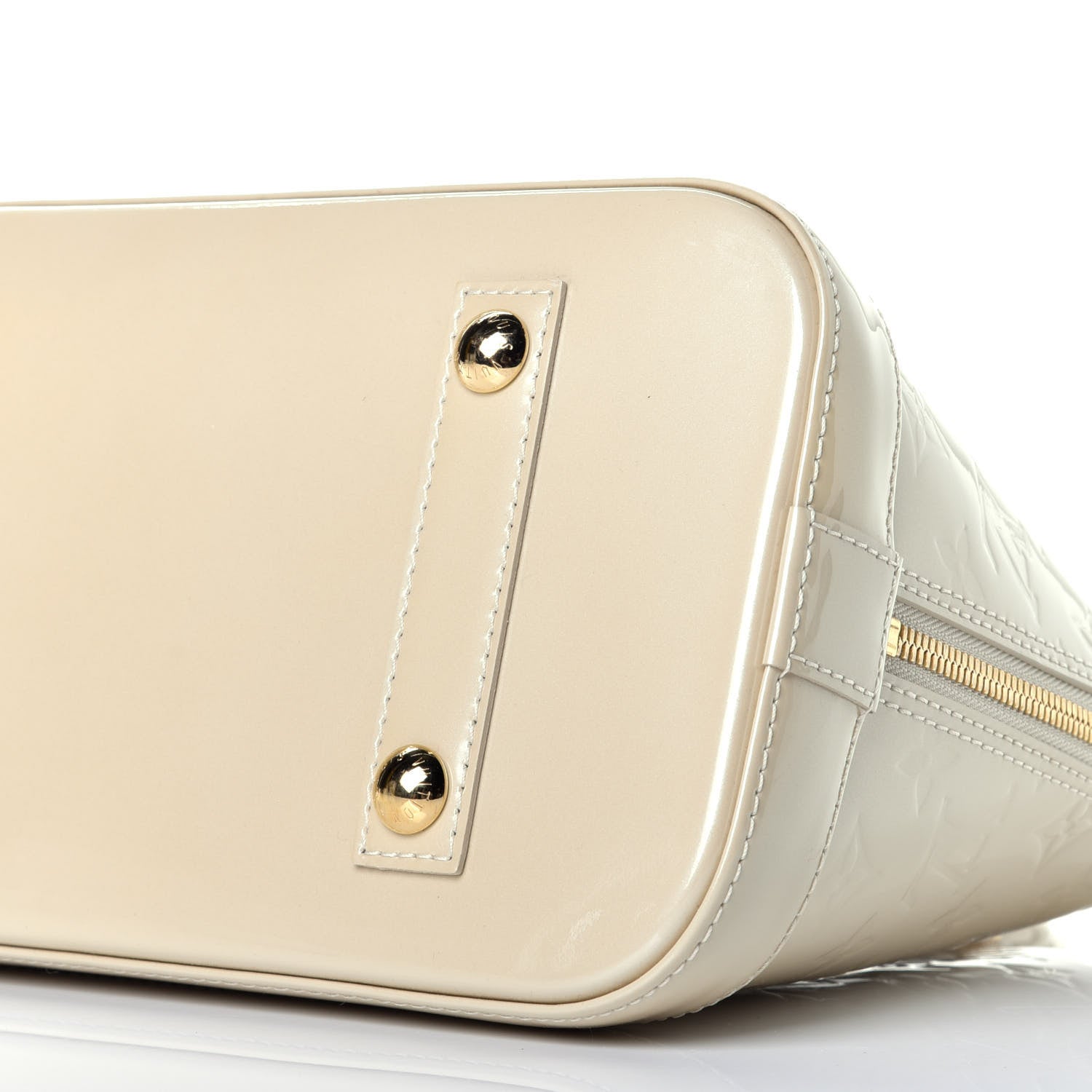 Louis Vuitton Vernis Alma PM Blanc Corail 8 of 9