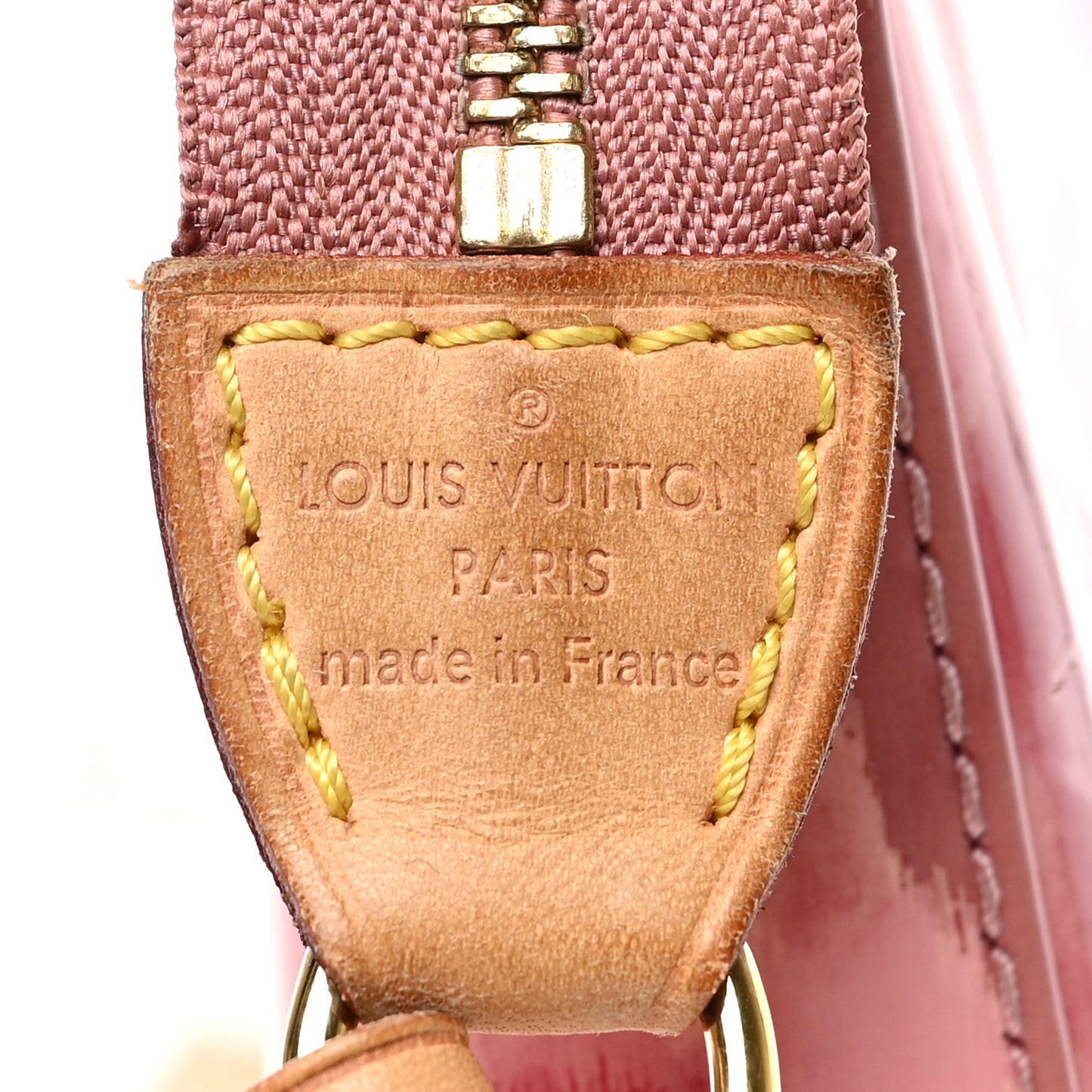 Vernis Ikat Pochette Accessories NM Rose Velours