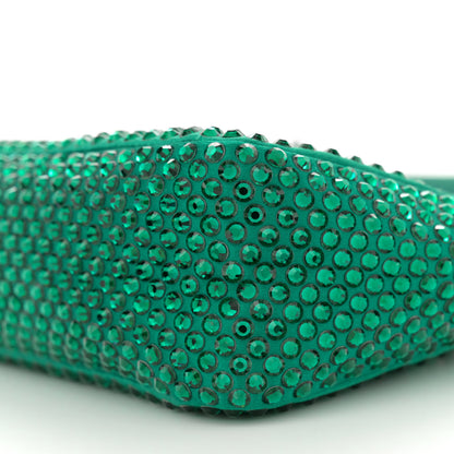 Prada Satin Crystal Mini Re-Edition 2000 Bag Mango 10 of 10