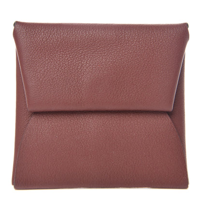 Hermes Swift Bastia Coin Purse Rouge H Havane 1 of 8