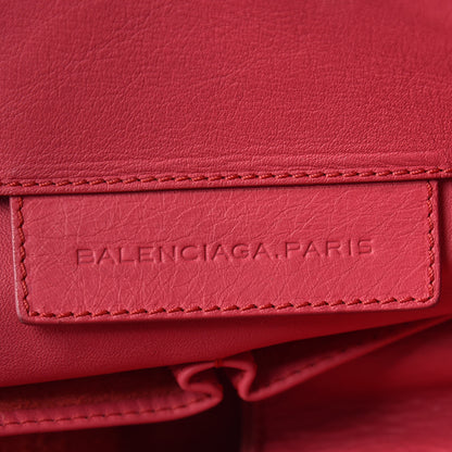 Balenciaga Veau Papier A4 Zip Around Tote Rouge Grenade 8 of 15