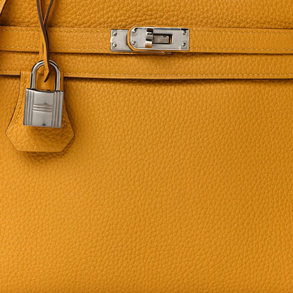 Hermes Togo Kelly Retourne 25 Jaune Ambre 8 of 11