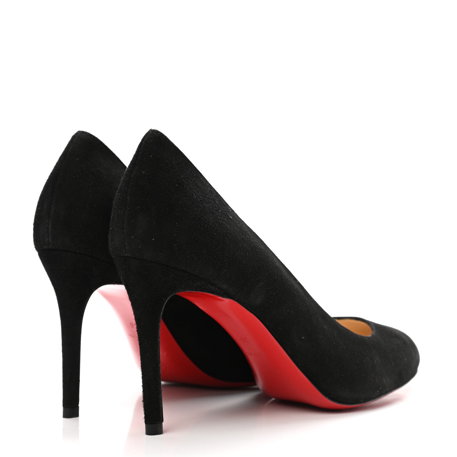 Christian Louboutin Suede Fifi 80 Pumps 36 Black 4 of 10