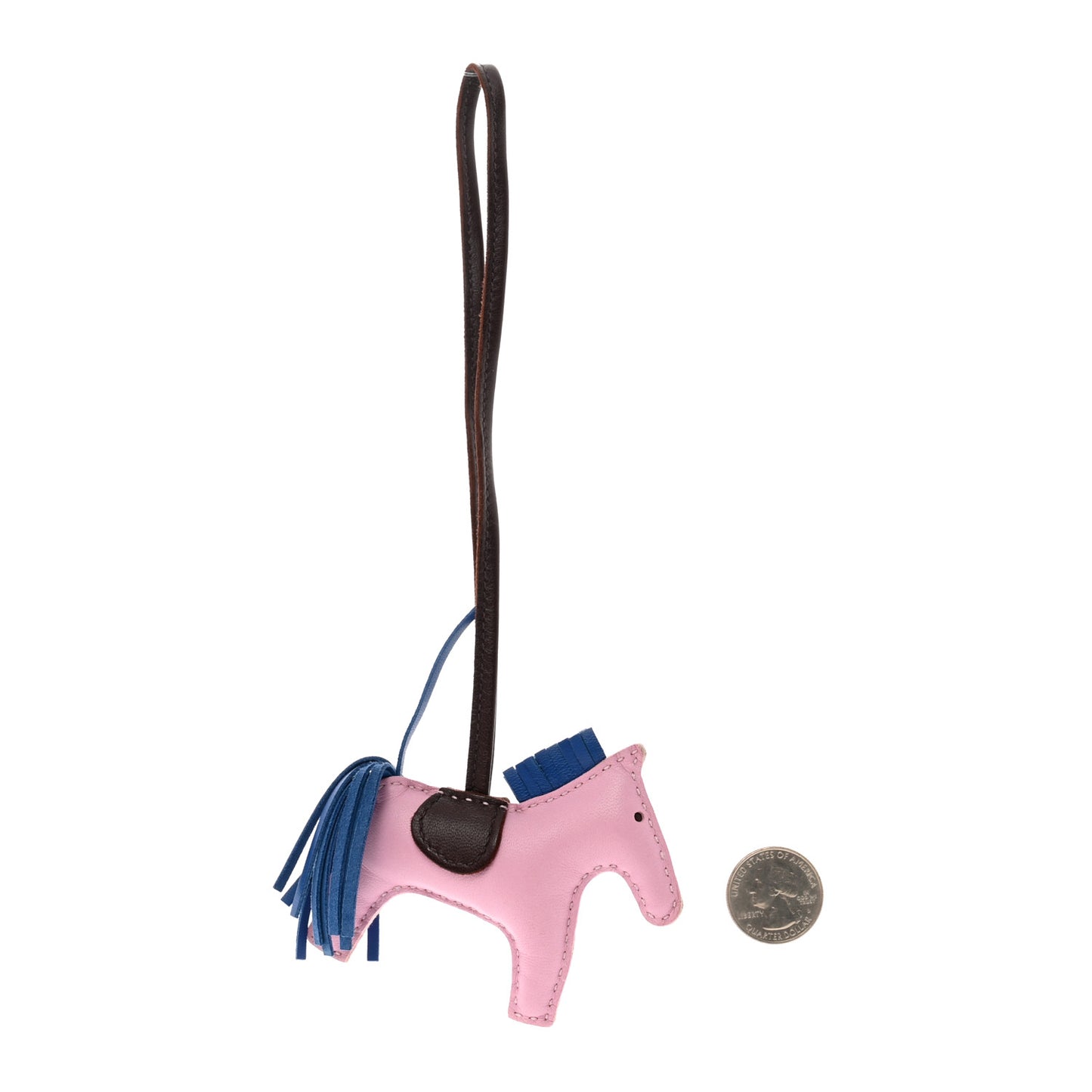 Milo Lambskin Grigri Rodeo Horse Bag Charm PM Mauve Sylvestre Bleu France Rouge Sellier