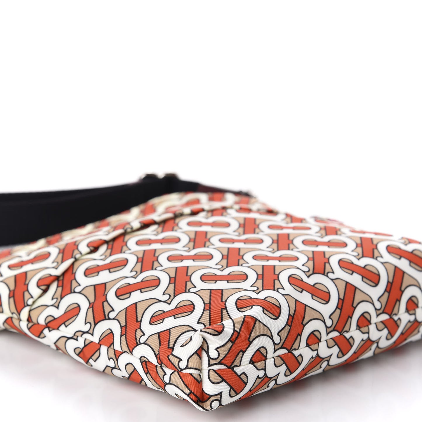 Nylon Monogram Crossbody Vermillion