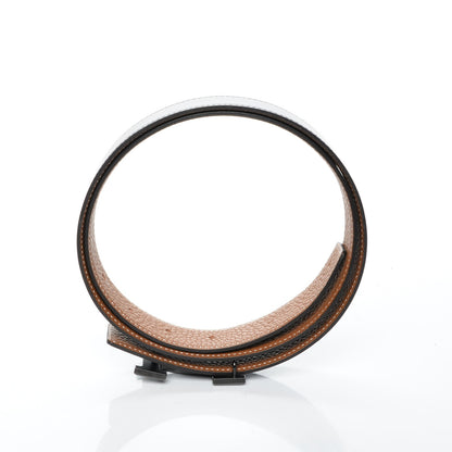Hermes Box Togo So Black 32mm H Belt 90 Black Gold 7 of 9