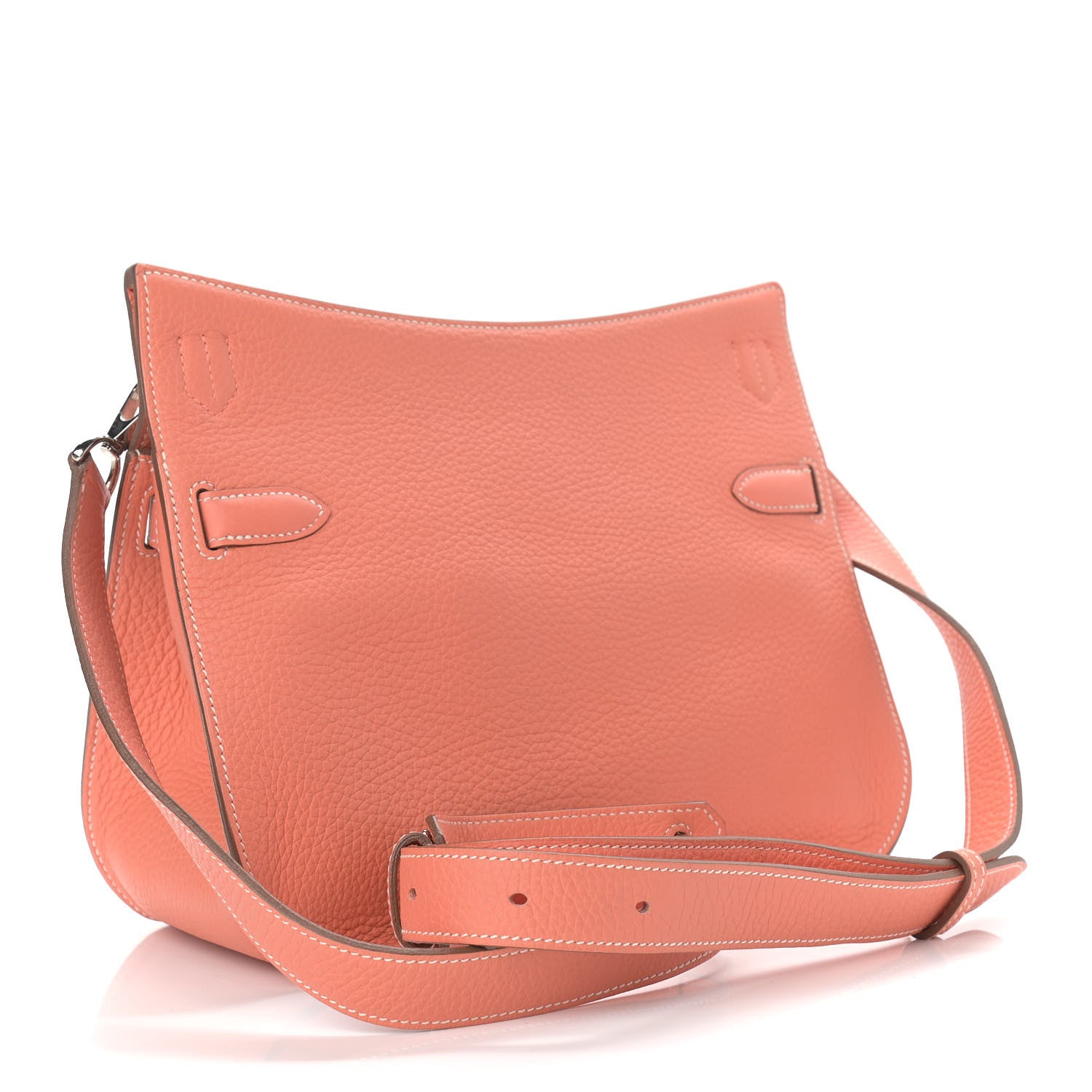 Hermes Taurillon Clemence Jypsiere 28 Crevette 3 of 14