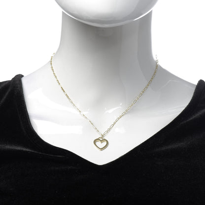 Tiffany 18K Yellow Gold Small Sentimental Heart Pendant Necklace 2 of 6