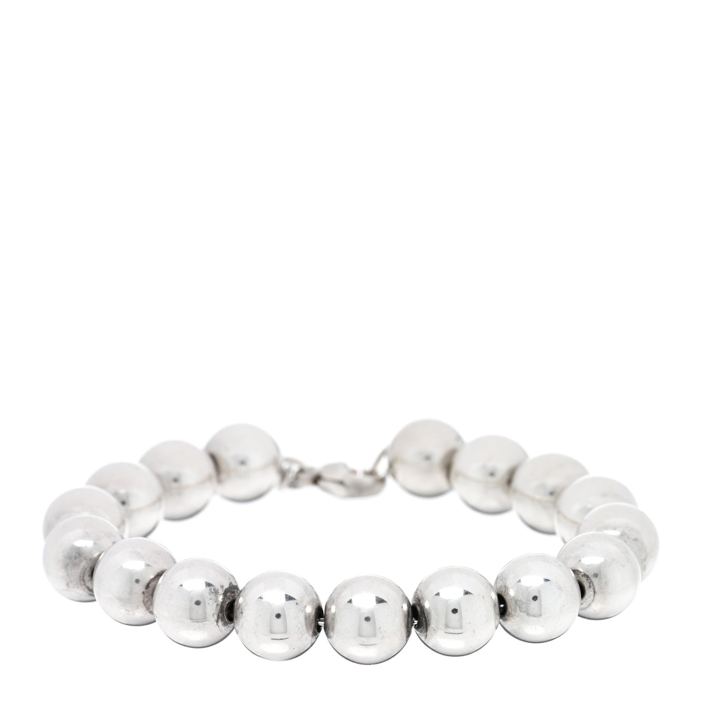 Sterling Silver 10mm Hardwear Ball Bracelet