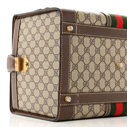 Gucci Monogram Web Train Cosmetic Case Brown 8 of 16