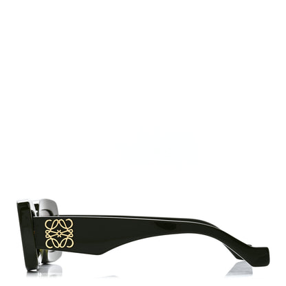 Loewe Acetate Rectangular Sunglasses LW40101I Dark Olive 3 of 7