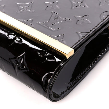 Louis Vuitton Vernis Ana Clutch Amarante 10 of 12