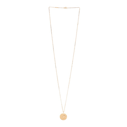 Van Cleef & Arpels 18K Yellow Gold Zodiac Scorpio Pendant Necklace 3 of 7