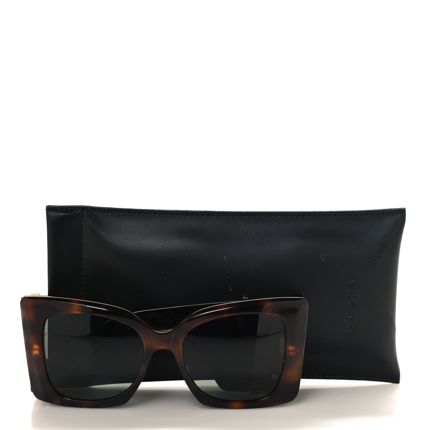 Saint Laurent Acetate Blaze Sunglasses SL M119 Tortoise 8 of 8