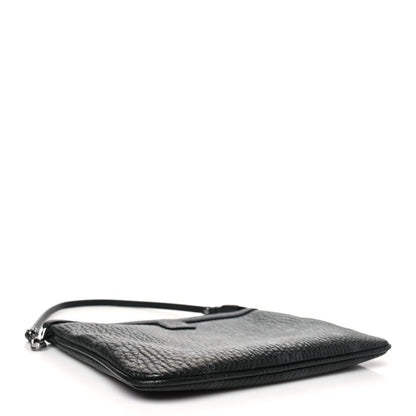 MCM Visetos Liz Shopper Tote Pouch Black 4 of 12