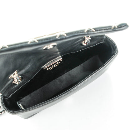 Chanel Lambskin Studded Mini Metal Beauty Flap Black 5 of 7