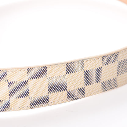 Louis Vuitton Damier Azur 38mm Solo Belt 95 38 10 of 16