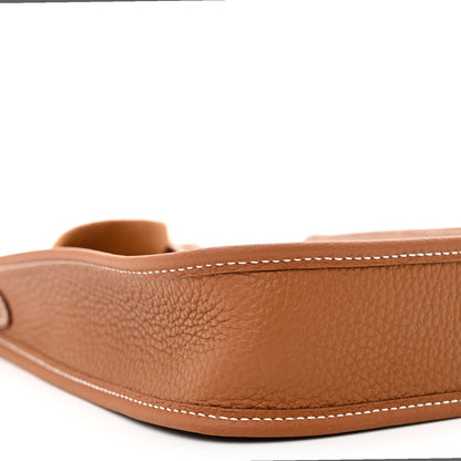 Hermes Taurillon Clemence Evelyne TPM Gold 9 of 11