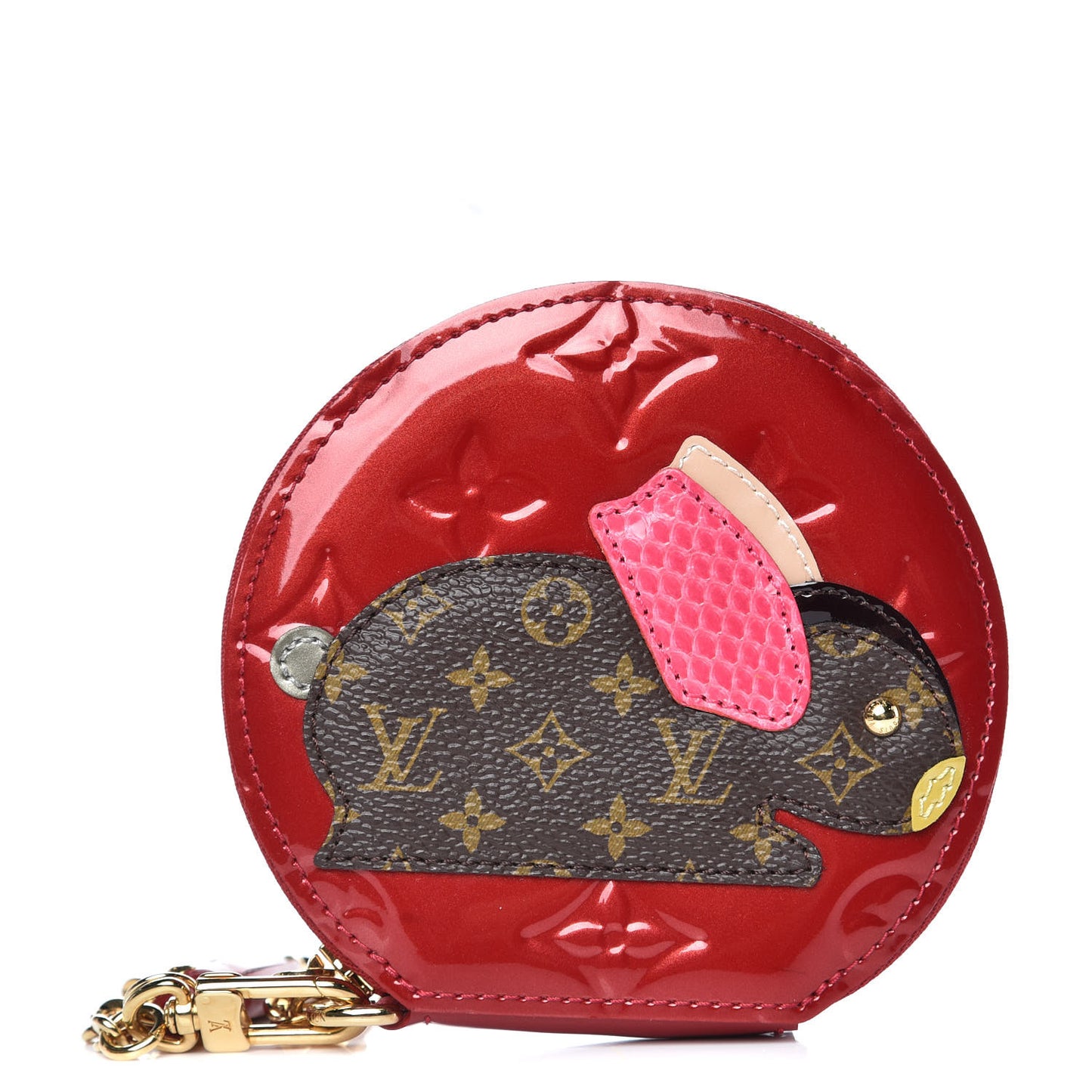 Vernis Animania Lapin Bunny Round Coin Purse Pomme D'Amour