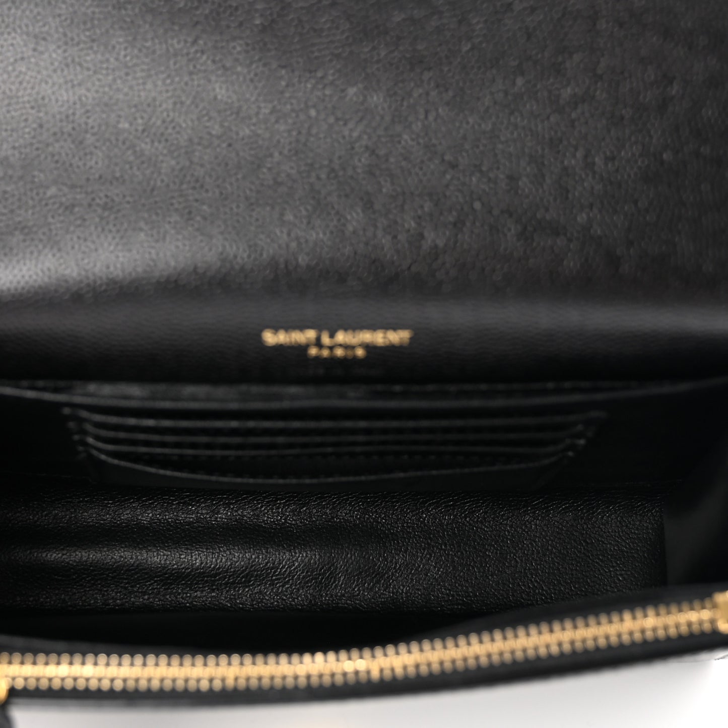 Grain De Poudre Monogram Kate Belt Bag Black