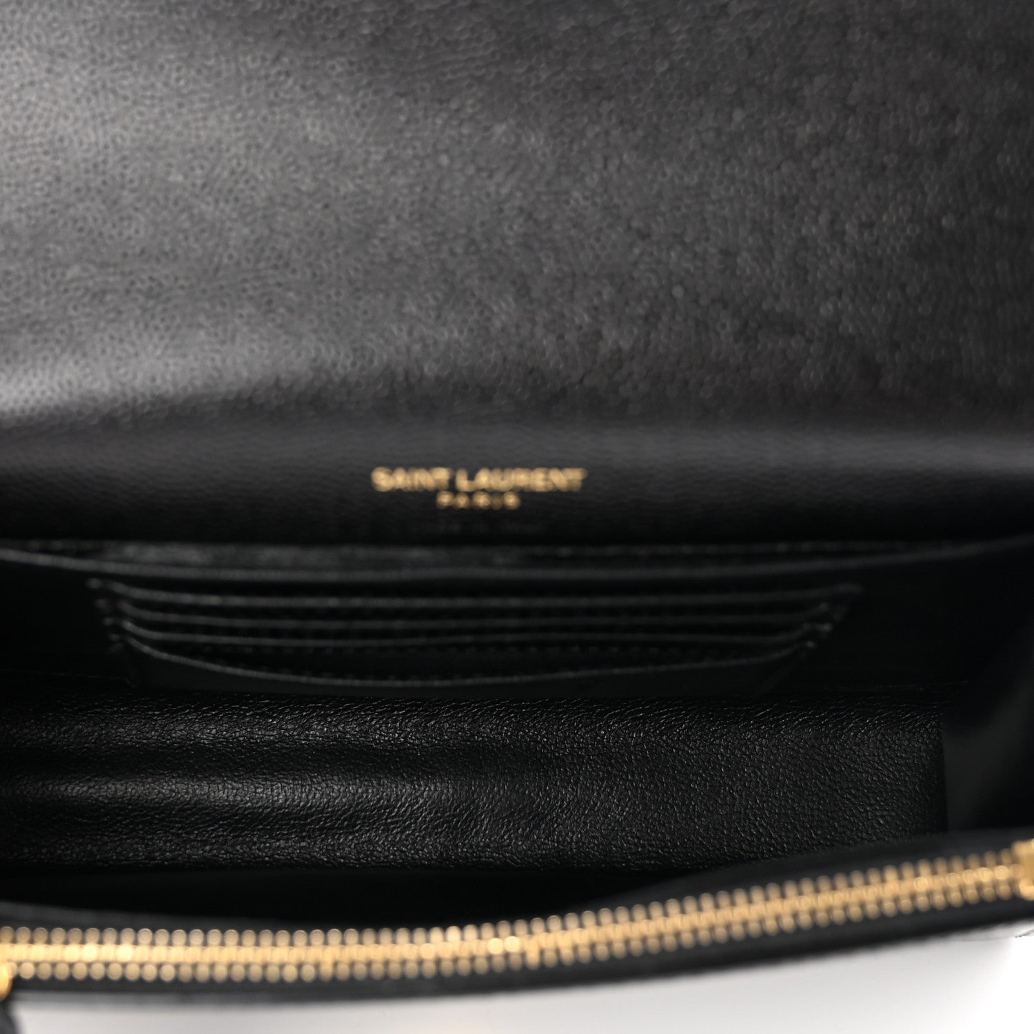 Saint Laurent Grain De Poudre Monogram Kate Belt Bag Black 4 of 7