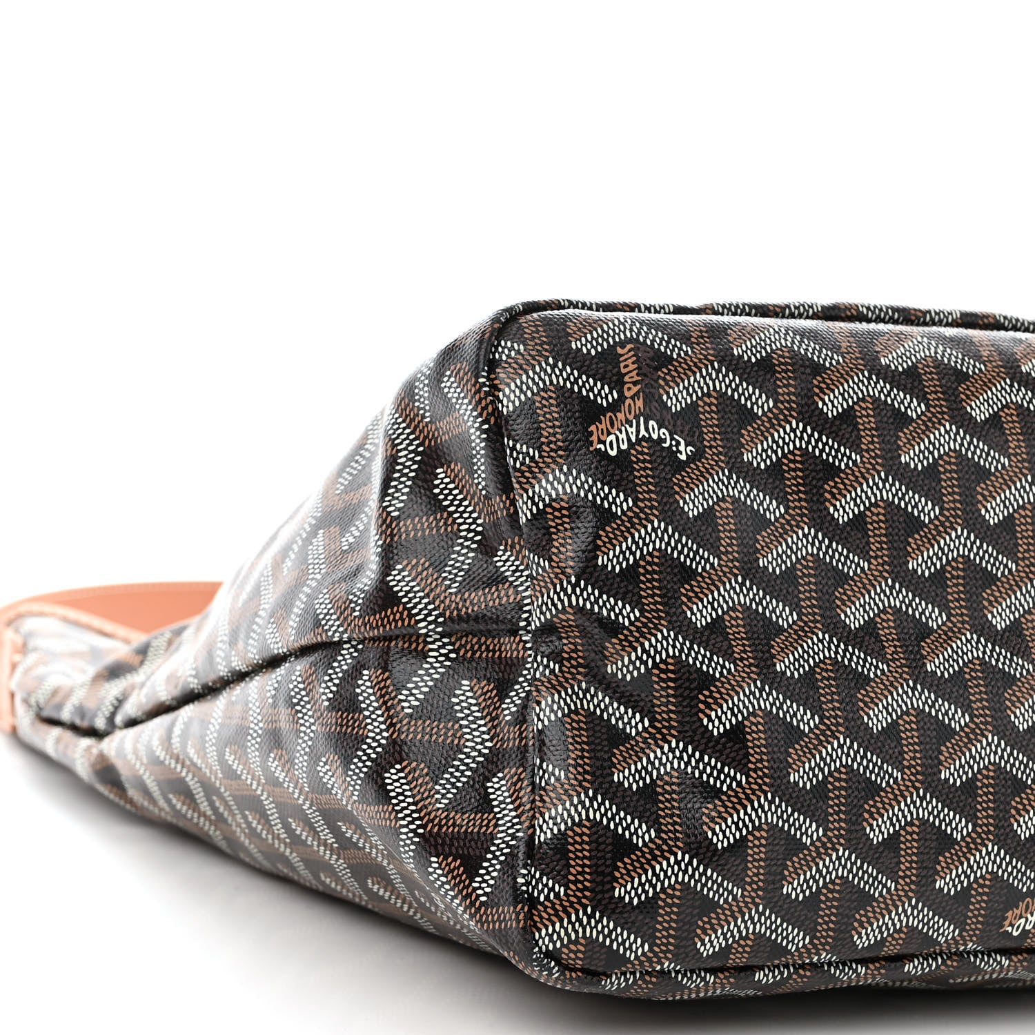 Goyard Goyardine Boheme Hobo Black Gold 11 of 12