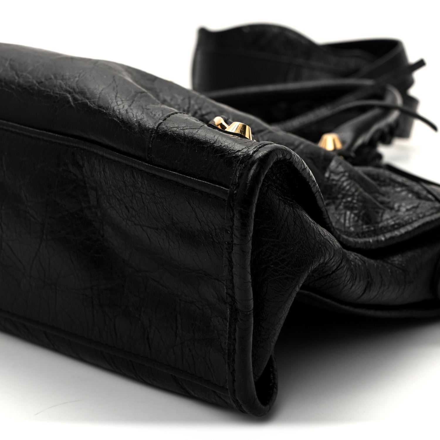 Balenciaga Agneau Classic Gold Hardware S City Black 10 of 10