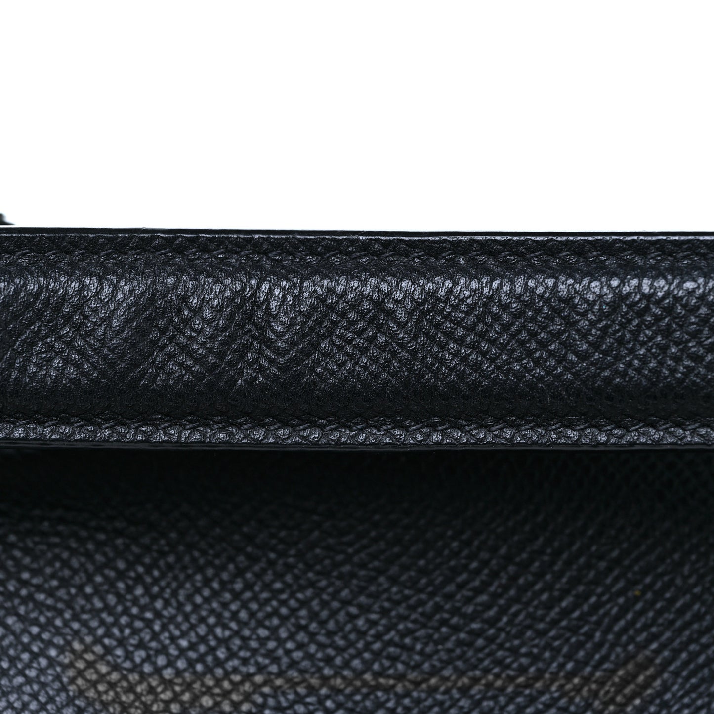 Grained Calfskin Mini Belt Bag Abyss Blue
