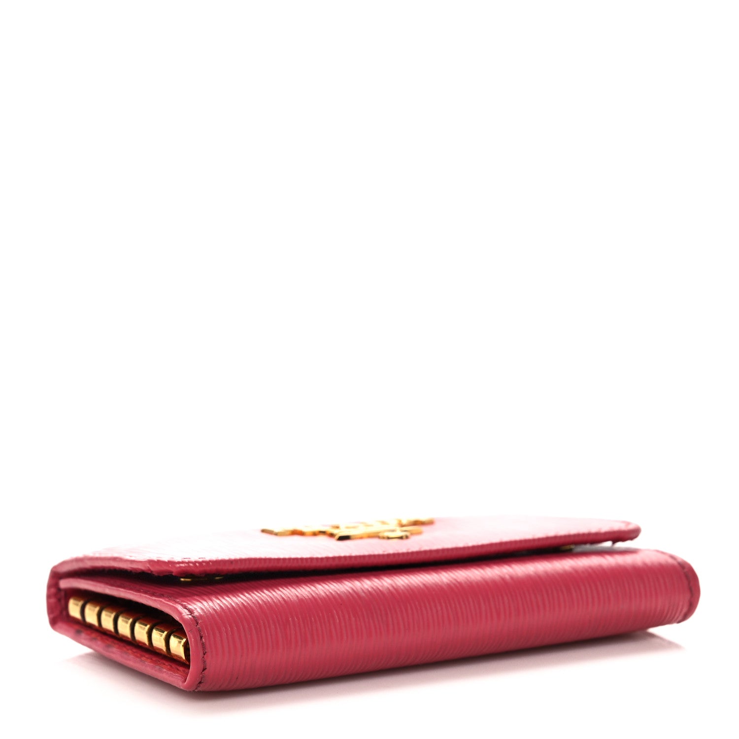Prada Vitello Move 6 Key Holder Ibisco 4 of 8