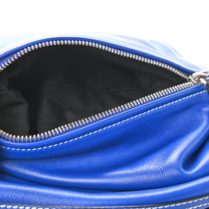 Givenchy Calfskin Small Pandora Logo Strap Blue 6 of 10