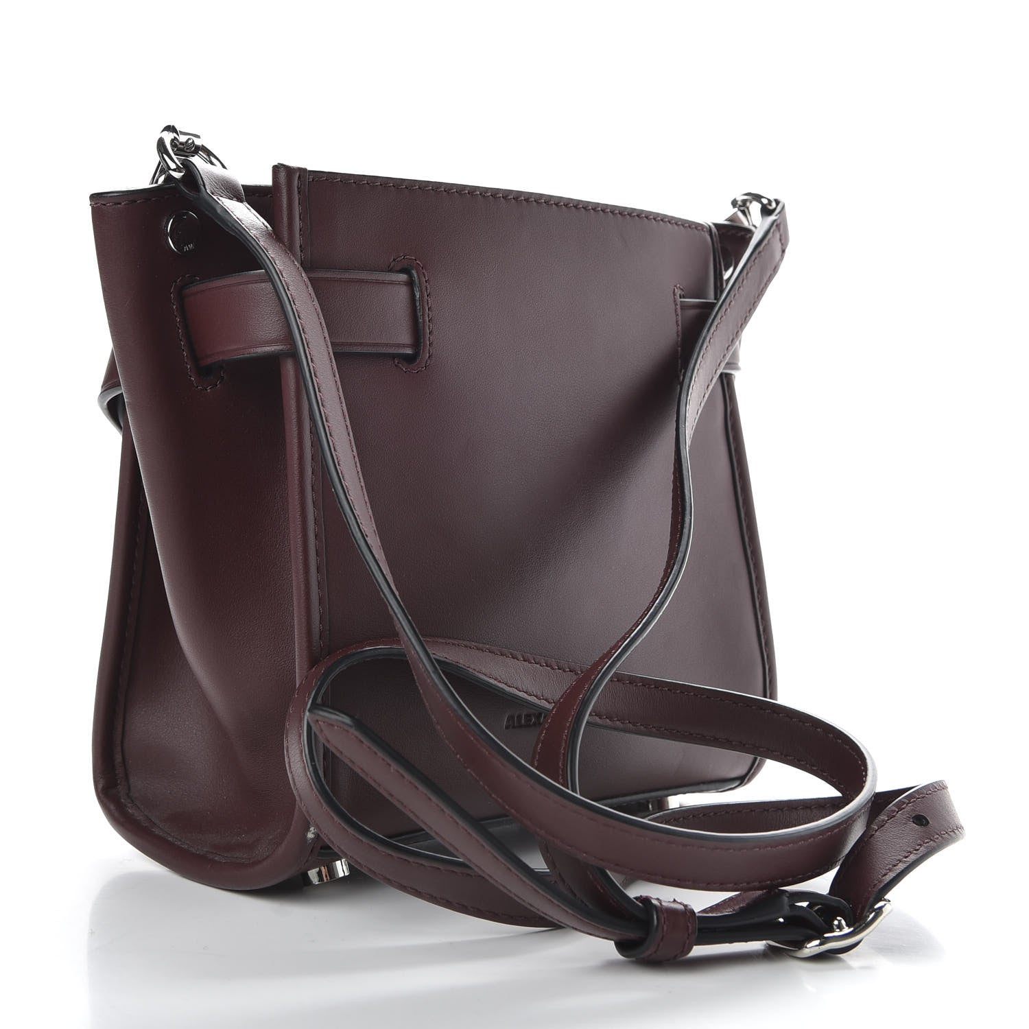 Alexander Wang Calfskin Mini Attica Chain Crossbody Beet 3 of 10